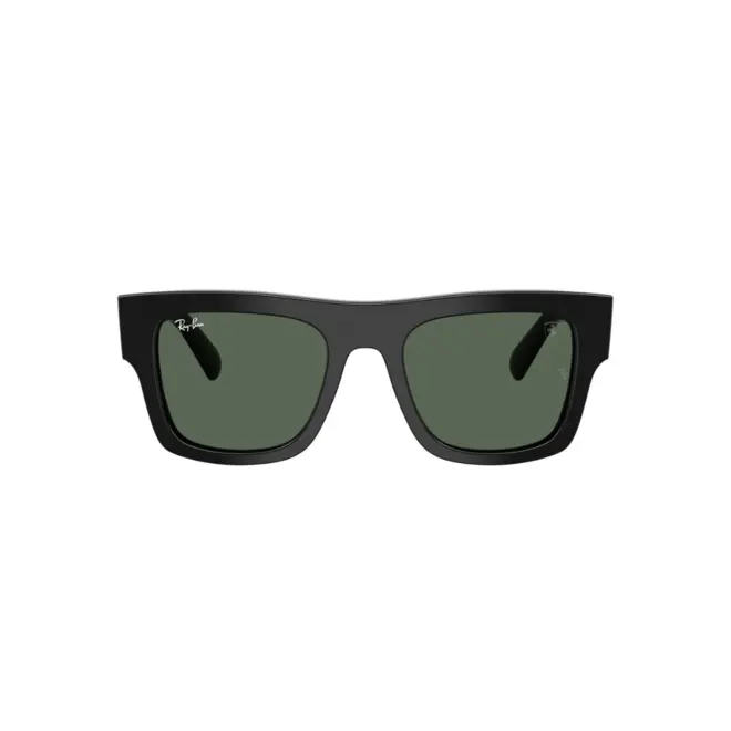 Óculos de Sol Ray-Ban Ferrari 0RB2217M F6017153 Acetato Preto com lentes na cor Verde Escuro 2