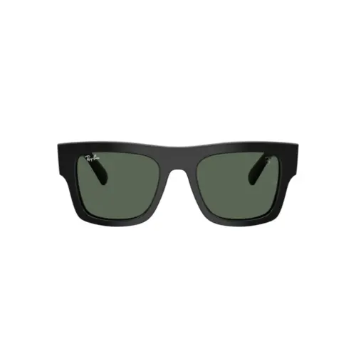 Óculos de Sol Ray-Ban Ferrari 0RB2217M F6017153 Acetato Preto com lentes na cor Verde Escuro