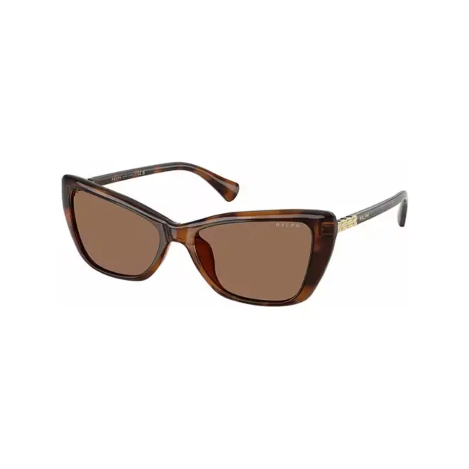 Óculos de Sol Ralph 0RA5332U 61497356 Acetato Marrom Mesclado com lentes na cor Marrom 1