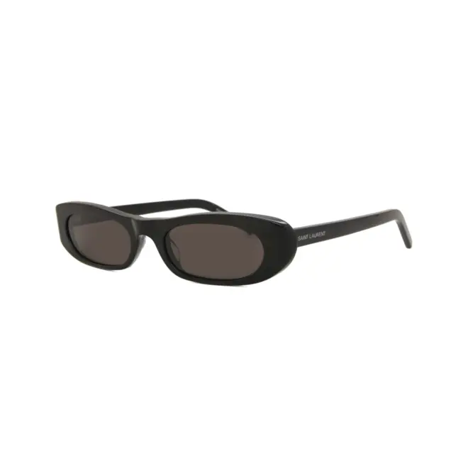 Óculos de Sol Saint Laurent SL 557 SHADE-001 53 Acetato Preto com lentes na cor Cinza 1