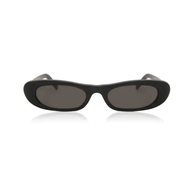 Óculos de Sol Saint Laurent SL 557 SHADE-001 53 Acetato Preto com lentes na cor Cinza 2