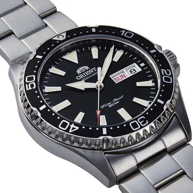 Relógio Orient Automático Kamasu Mako III - RA AA0001B39B P1SX Preto 2