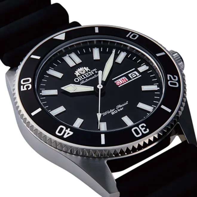 Relógio Orient Automático DIver Masculino - RA AA0010B19B P1PX Preto 2