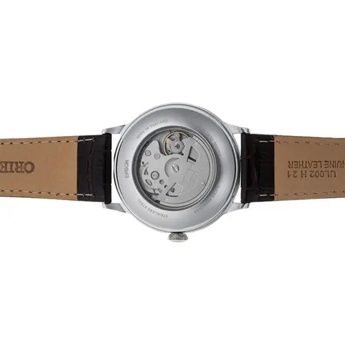 Relógio Orient Automático Bambino Masculino - RA AK0702Y30B T3NX Champanhe