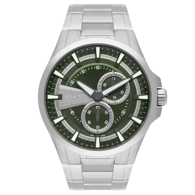 Relógio Orient Neo Sports Clássico Multifunção - MBSSM094 E1SX Verde 1