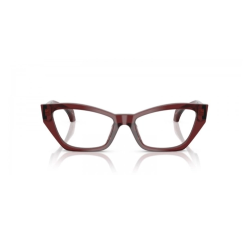 Óculos de Grau Versace 0VE3373U 5512 54 Acetato Bordô