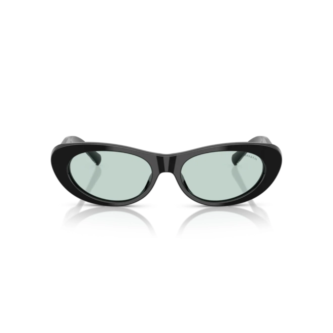 Óculos de Sol Tiffany 0TF4236U 8001D955 Acetato Preto com lentes na cor Azul 2