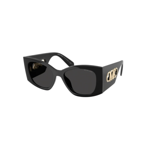 Óculos de Sol Michael Kors 0MK2244U 30058753 Acetato Preto com lentes na cor Cinza Escuro