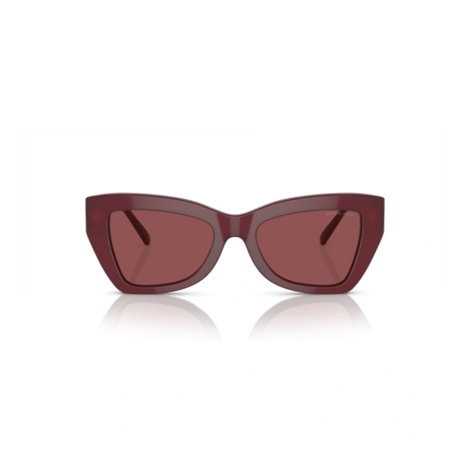 Óculos de Sol Michael Kors 0MK2205 39497552 Acetato Vermelho Transparente com lentes na cor Vermelho 2