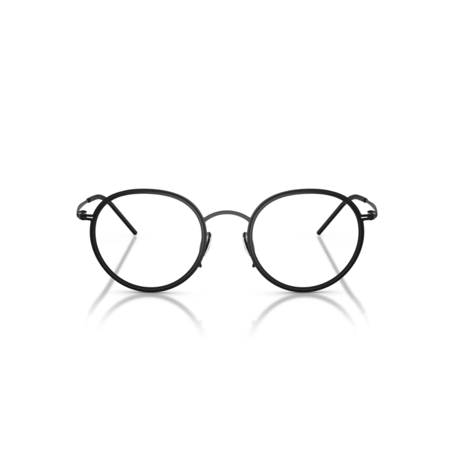 Óculos de Grau Giorgio Armani 0AR5155 3001 49 Metal Preto Fosco 2