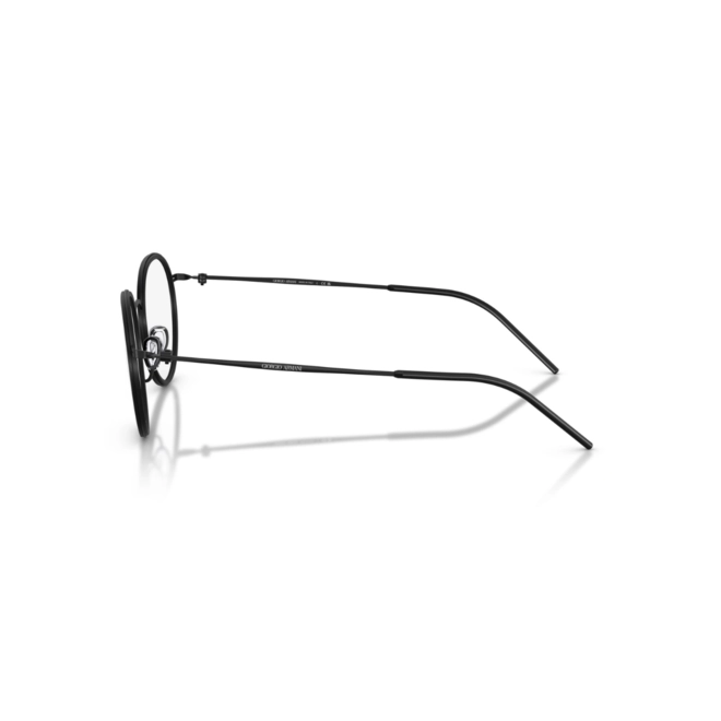Óculos de Grau Giorgio Armani 0AR5155 3001 49 Metal Preto Fosco 3