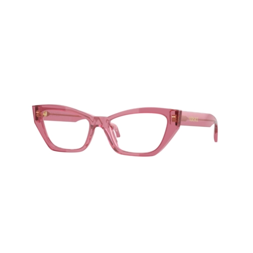 Óculos de Grau Versace 0VE3373U 5516 54 Acetato Rosa Transparente
