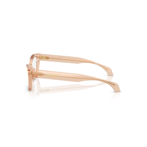 Óculos de Grau Versace 0VE3373U 5518 54 Acetato Marrom Claro Transparente