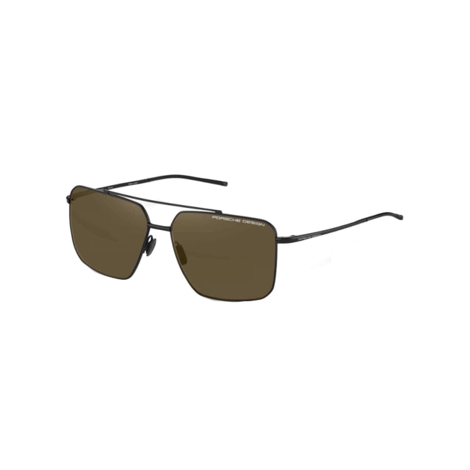 Óculos de Sol Porsche Design P8936 61A Titânio Preto com lentes na cor Marrom 1