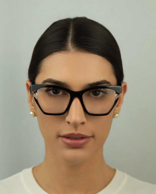 Óculos de Grau Furla VFU868V53700Y Acetato Preto 3