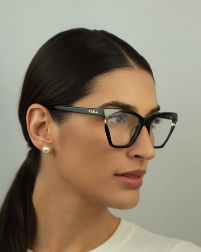Óculos de Grau Furla VFU868V53700Y Acetato Preto