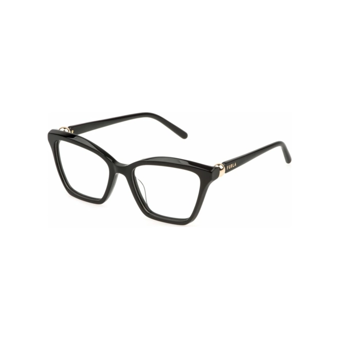 Óculos de Grau Furla VFU876 540700 Acetato Preto 1