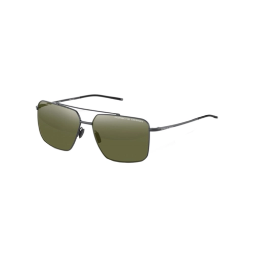 Óculos de Sol Porsche Design Vision Drive P8936 61C Titânio Preto com lentes na cor Verde