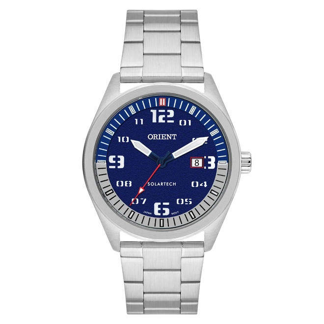 Relógio Orient Solartech Masculino - MBSS1489 D2SX Azul 1