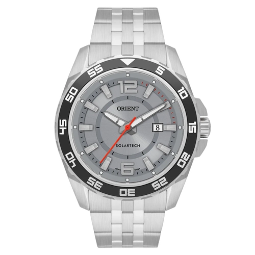 Relógio Orient Sport Solartech Masculino - MBSS1490 S2SX Cinza