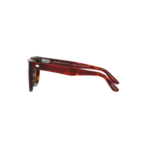 Óculos de Sol Giorgio Armani 0AR8171 59623149 Acetato Vermelho Mesclado com lentes na cor Verde