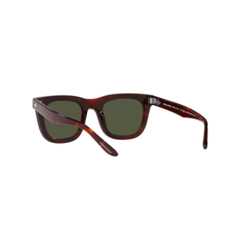 Óculos de Sol Giorgio Armani 0AR8171 59623149 Acetato Vermelho Mesclado com lentes na cor Verde