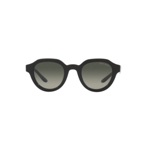 Óculos de Sol Giorgio Armani 0AR8172U 58757146 Acetato Preto com lentes na cor Cinza Degradê