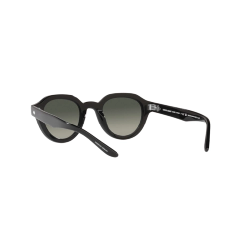 Óculos de Sol Giorgio Armani 0AR8172U 58757146 Acetato Preto com lentes na cor Cinza Degradê
