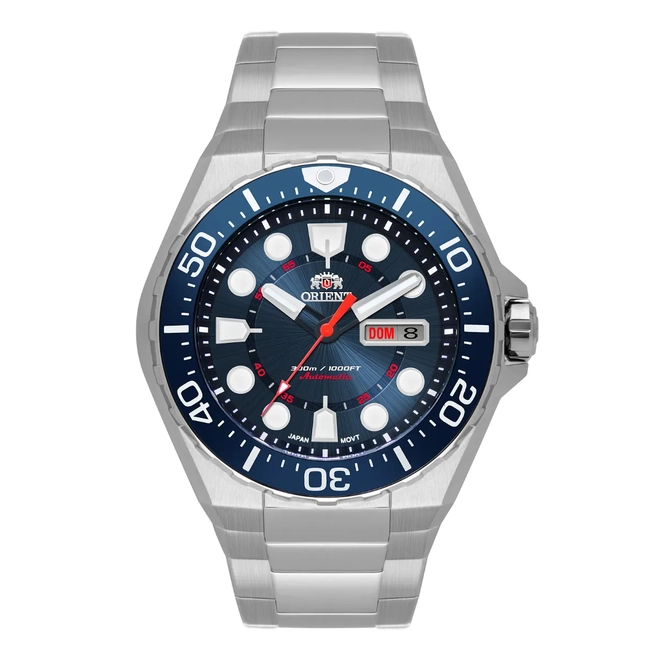 Relógio Orient Automático DIver Masculino - F49SS035 D1SX Azul 1