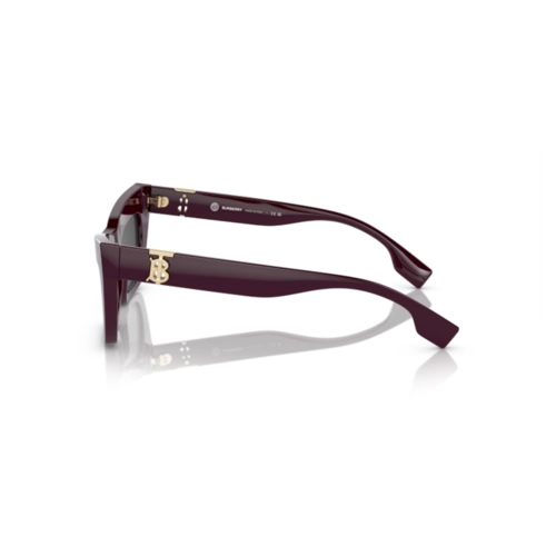 Óculos de Sol Burberry 0BE4405 39798751 Acetato Bordô com lentes na cor Cinza Escuro