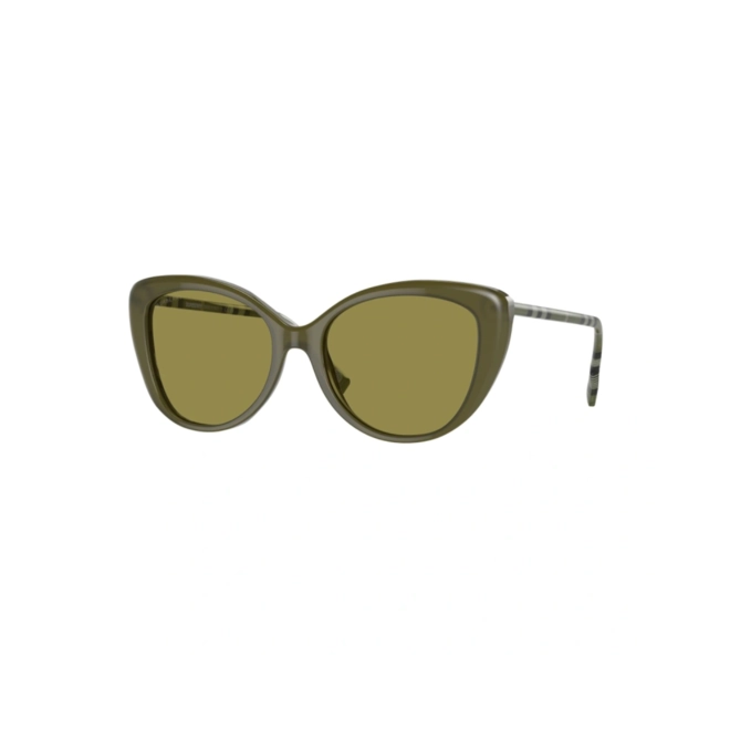 Óculos de Sol Burberry 0BE4407 4090/254 Acetato Verde com lentes na cor Verde 1