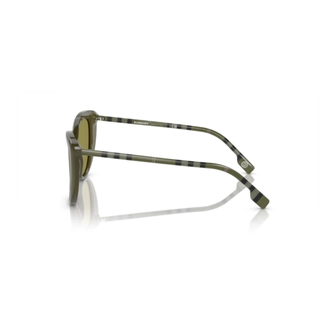 Óculos de Sol Burberry 0BE4407 4090/254 Acetato Verde com lentes na cor Verde 3