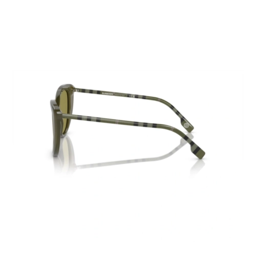 Óculos de Sol Burberry 0BE4407 4090/254 Acetato Verde com lentes na cor Verde