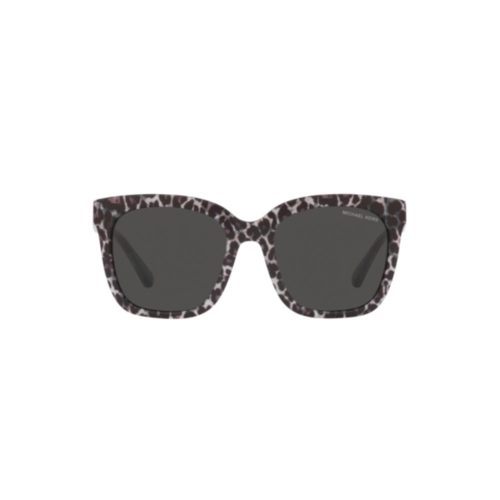 Óculos de Sol Michael Kors 0MK2163 39168752 Acetato Preto e Cinza Mesclado com lentes na cor Cinza Escuro