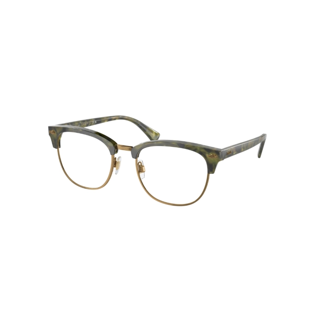 Óculos de Grau Polo Ralph Lauren 0PH2277 5436 54 Acetato Verde Mesclado 1
