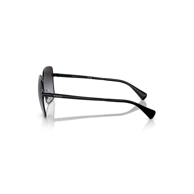 Óculos de Sol Ralph 0RA4142 90038G59 Metal Preto com lentes na cor Fumê Degradê 3