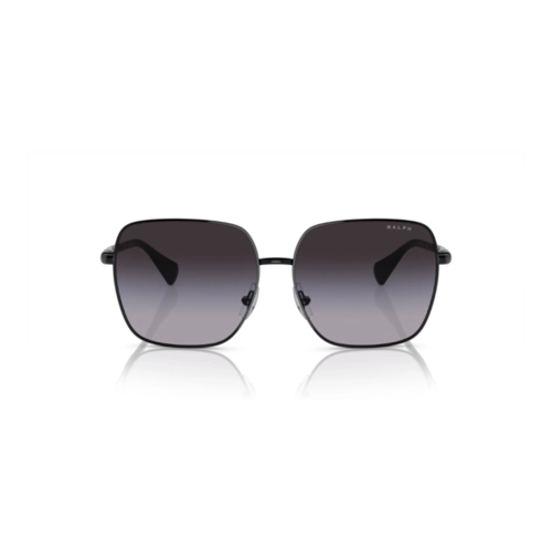Óculos de Sol Ralph 0RA4142 90038G59 Metal Preto com lentes na cor Fumê Degradê