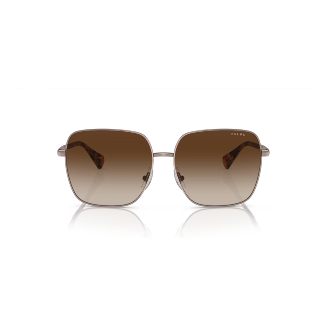 Óculos de Sol Ralph 0RA4142 94701359 Metal Rose com lentes na cor Marrom Escuro Degradê 2