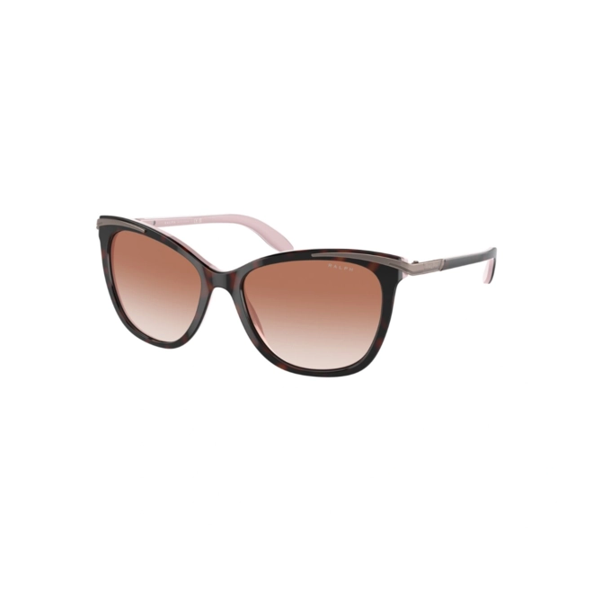 Óculos de Sol Ralph 0RA5203 599/1354 Acetato Rosa Mesclado com lentes na cor Marrom Degradê 1