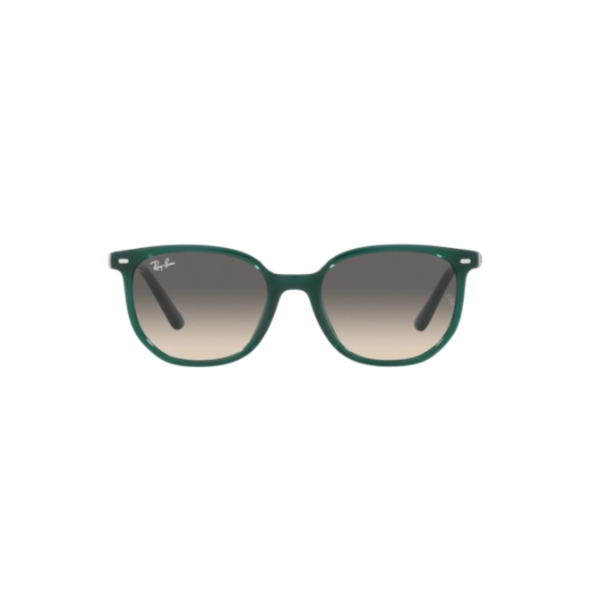 Óculos de Sol Ray-Ban Junior Elliot Kids 0RJ9097S 71301146 Acetato Verde com lentes na cor Cinza Degradê 2