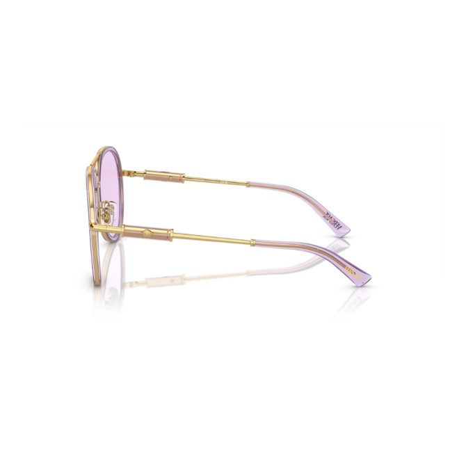 Óculos de Sol Versace 0VE2260 10021A60 Metal Dourado com lentes na cor Violeta 3