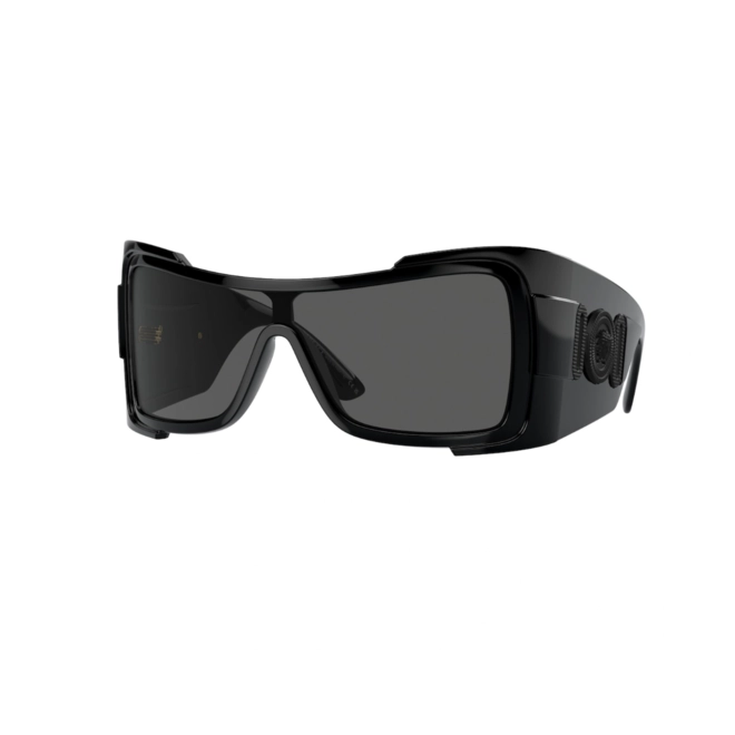 Óculos de Sol Versace 0VE4451 GB1/8727 Acetato Preto com lentes na cor Cinza Escuro 1