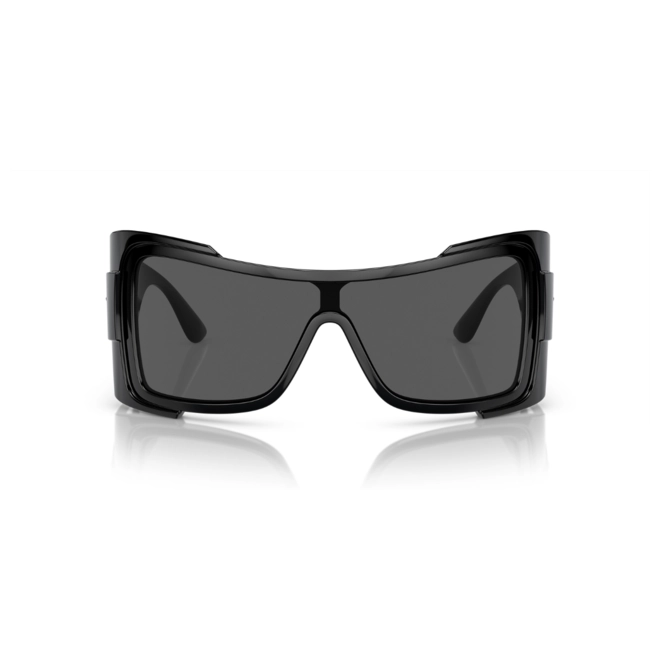 Óculos de Sol Versace 0VE4451 GB1/8727 Acetato Preto com lentes na cor Cinza Escuro 2