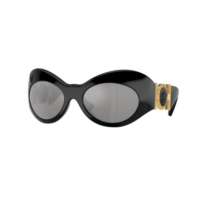 Óculos de Sol Versace 0VE4462 GB1/6G58 Acetato Preto com lentes na cor Cinza 1