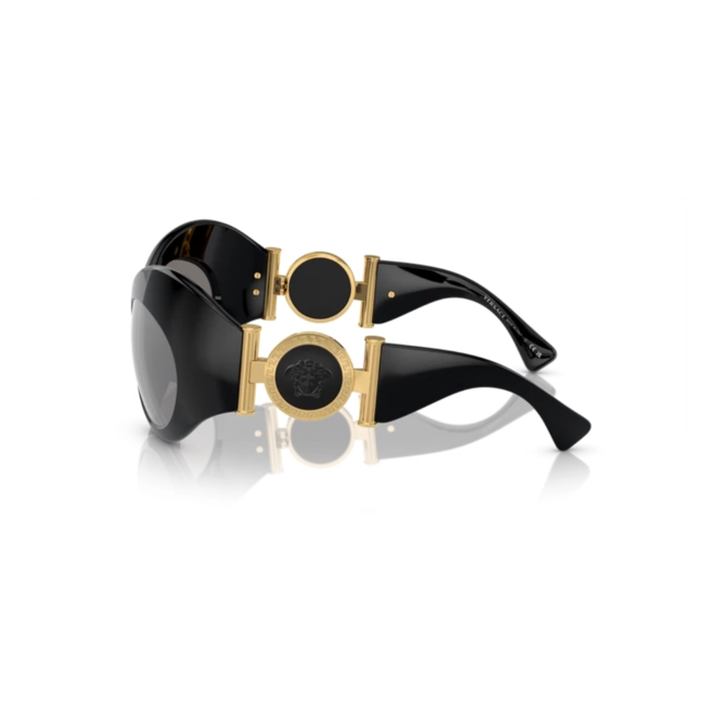 Óculos de Sol Versace 0VE4462 GB1/6G58 Acetato Preto com lentes na cor Cinza 3