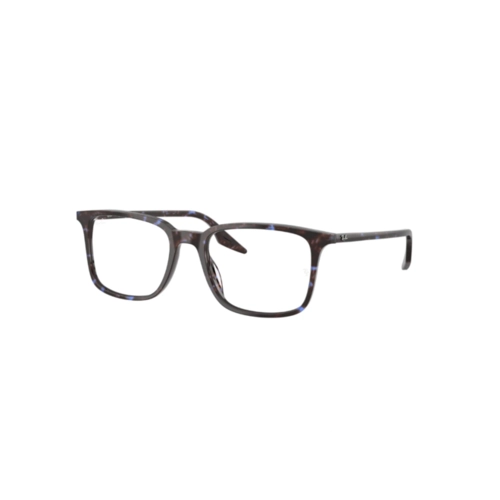Óculos de Grau Ray-Ban 0RX5421 8424 55 Acetato Azul Mesclado