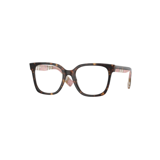 Óculos de Grau Burberry 0BE2347 4075 52 Acetato Marrom Mesclado Escuro 1