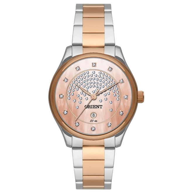 Relógio Orient Eternal Feminino - FTSS1159 R1SR Dois tons 1