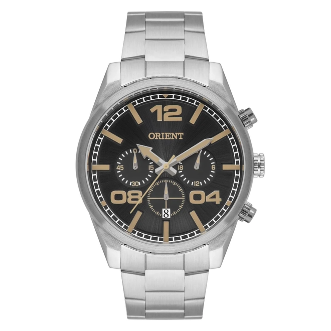 Relógio Orient Sport Cronógrafo Masculino - MBSSC245 P2SX Preto 1
