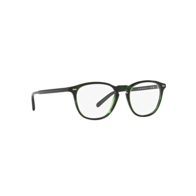 Óculos de Grau Polo Ralph Lauren 0PH2247 6080 49 Acetato Verde Mesclado 3